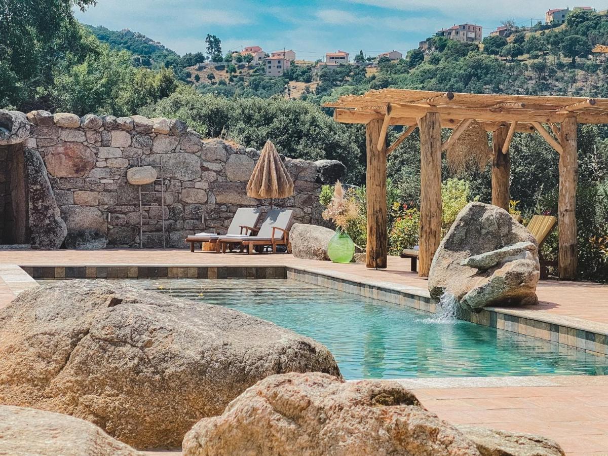 Residence De Luxe 4 Etoiles A Pietralba, 4 Logements Piscine Chauffee Balagne Екстериор снимка