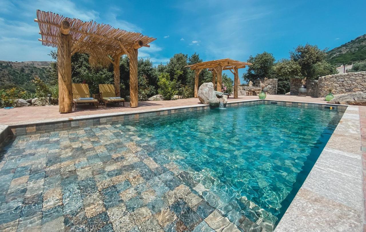 Residence De Luxe 4 Etoiles A Pietralba, 4 Logements Piscine Chauffee Balagne Екстериор снимка