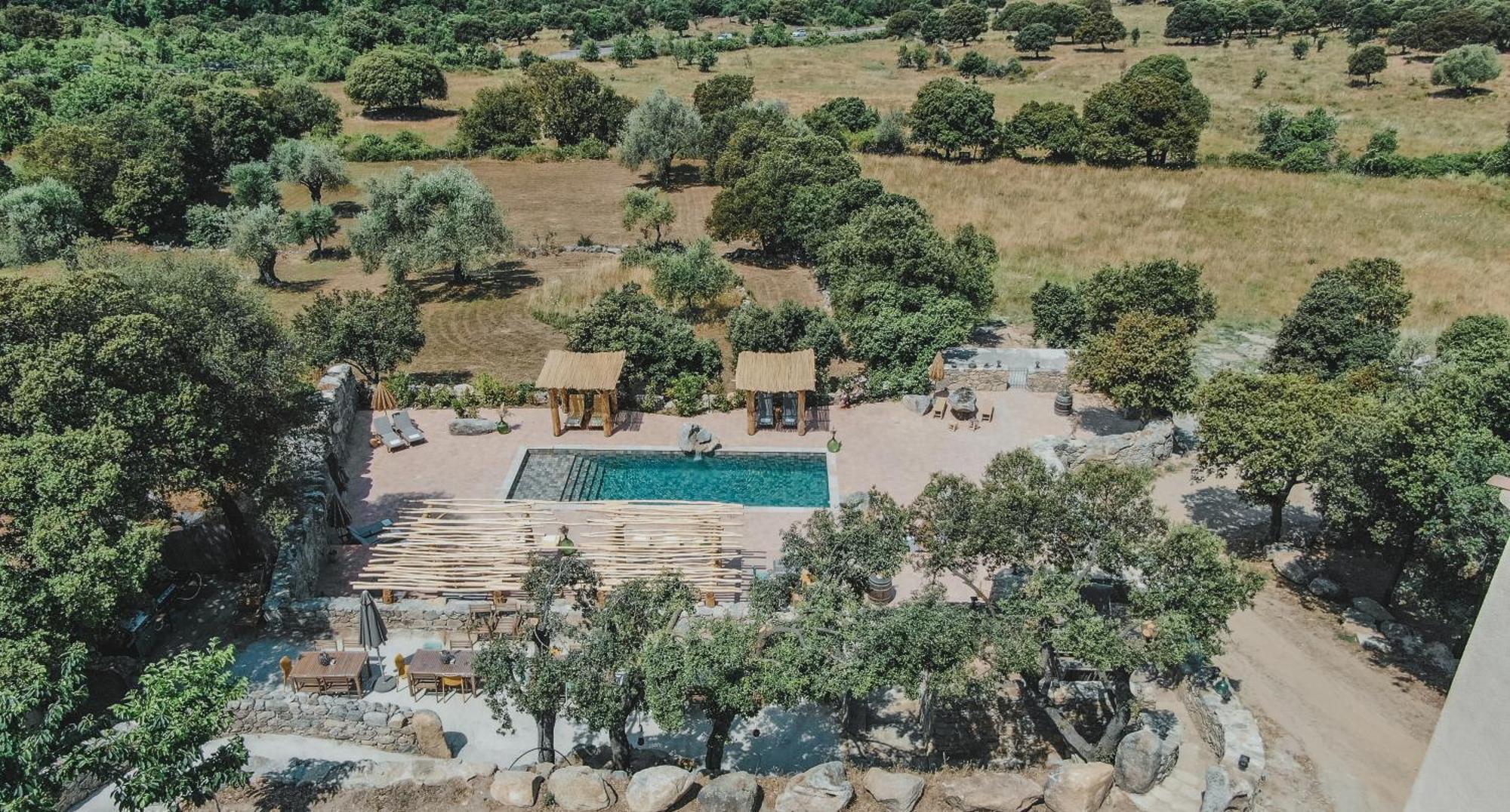 Residence De Luxe 4 Etoiles A Pietralba, 4 Logements Piscine Chauffee Balagne Екстериор снимка